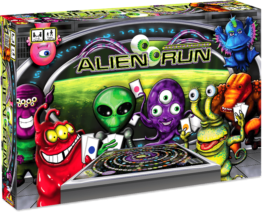 Alien Run Board Game
